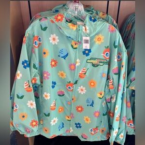 Disney Parks 2026 Epcot Flower & Garden Festival Orange Bird Windbreaker XL